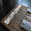 Scoreboard for Shuffleboard  ShuffleScore  Reclaimed Wood (Walnut) view 2