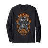 Retro Vintage Motorcycle Engine, Be Wild for Pleasure Long Sleeve T-Shirt view 1