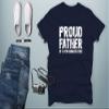 CBTwear Proud Father of A Few Dumbass Kids - Funny from Wife Son Daughter - Men's T-Shirt (Navy Blue, Large) view 2