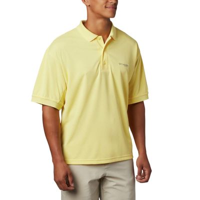 Columbia Men's Perfect Cast Polo Shirt, Sunlit, X-Small
