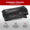 Fincci Pair 700x38c Bike Tire - Semi-Slick 700c Bike Tire - Gravel Foldable Kevlar 40-622 Puncture Resistant Bike Tires 1 mm Nylon, Urban 700c Wheelset for Electric, Hybrid, Road, City Touring Bikes view 4