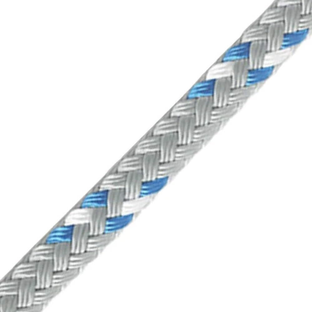 New England Ropes 3/8in - 10mm Viper Braid Blue Fleck 10 Feet Long