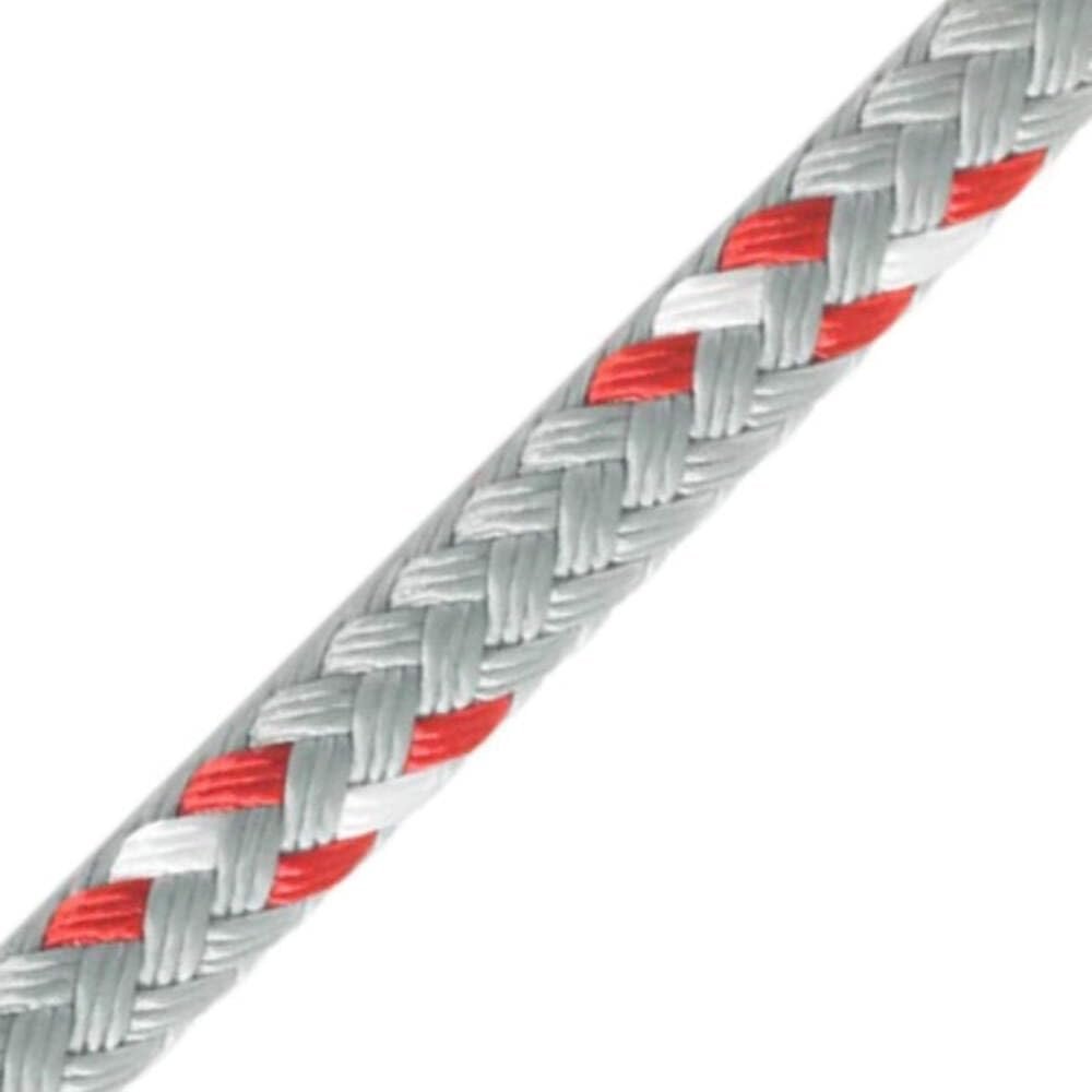 New England Ropes 3/8in - 10mm Viper Braid Red Fleck 40 Feet Long