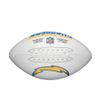 WILSON NFL Live Team Autograph Football-Los Angeles Chargers view 3