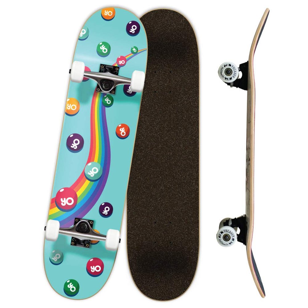 Yocaher Punked Complete Skateboards 7.75" or Mini Cruiser or Micro Cruiser Shapes - Pika and Chimp Series (Complete-11-7.75 - Sweet)