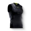 Storelli BodyShield Sleeveless Undershirt, Protective Soccer Base Layer, Lightweight Compression Top with Padded Chest and Rib Protection, Ultimate Comfort and Safety for Athletes, Black, Youth XL view 1
