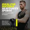 Storelli BodyShield Sleeveless Undershirt, Protective Soccer Base Layer, Lightweight Compression Top with Padded Chest and Rib Protection, Ultimate Comfort and Safety for Athletes, Black, Youth XL view 2