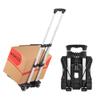 Hivexagon Folding Luggage Cart 88lbs Load Capacity Compact Lightweight and Durable Aluminum Alloy Travel Trolley for Luggage, Personal, Travel, Moving and Office Use view 1