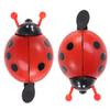 2PCS ' Bike Bells Rings Bicycle Cycling Handlebar Ring Sound Horn Bell Alarm - Red view 1