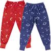Mad Dog Girl's Pajama Pants - 2/3 Pack, Soft Micro Fleece Fashion Sleepwear Lounge. Sizes: 6-16, 2 Pack, 6, Space/Stars view 1