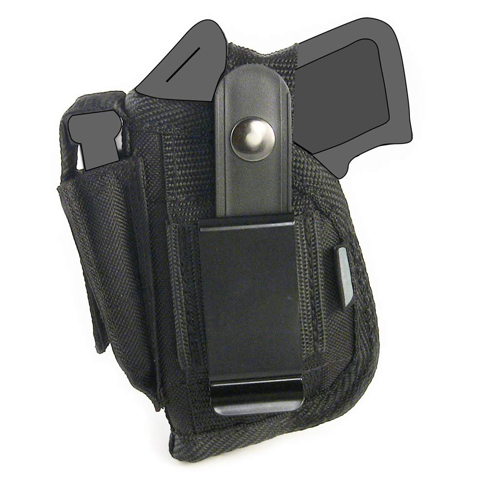 Belt Side Holster fits Kel-Tec P3-at with Crimson Trace Laserguard