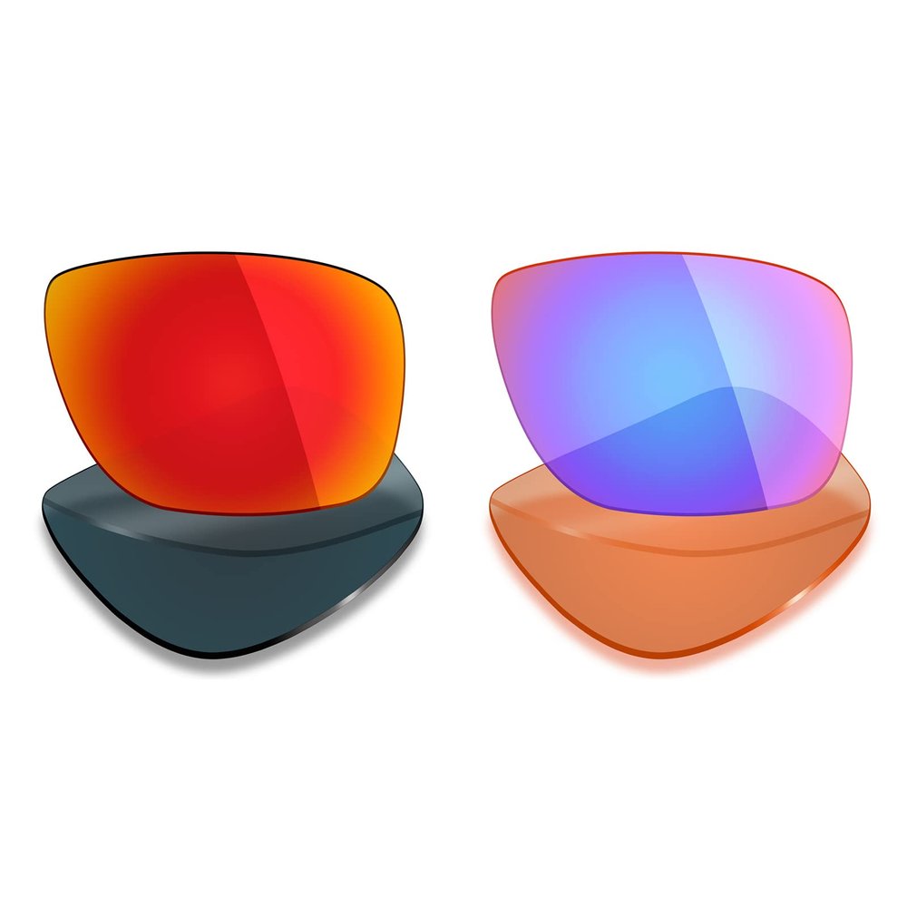 Mryok 2 Pair Polarized Replacement Lenses for Oakley Dispatch 1 Sunglass - Options