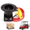 10L0L Club Car DS Charger Receptacle - 101802101 1017968-01 1018949-01 - Club Car Charger Port 48 Volt view 1