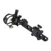 TOPOINT ARCHERY CNC Aluminum 5 Pins Or 7 Pins .019" Tool-Less Bow Sight with Micro Adjust Detachable Bracket LED Sight Light Left and Right Hand (PRO 5 PINS, Black) view 1