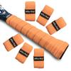 ALIEN PROS Tennis Racket Grip Tape (6 Grips)  Precut and Light Tac Feel Tennis Grip  Tennis Overgrip Grip Tape Tennis Racket  Wrap Your Racquet for High Performance (6 Grips, Orange) view 1