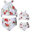 Baby Girls Swimsuits Mommy and Me Swimsuits 2 Pieces Family Matching Swimsuit view 1