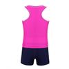 easyforever Girls Kids Tankini Sleeveless Swim Tops with Bottoms Set Gym Workout Swimsuit Swimwear Rose 12 view 2