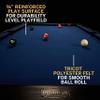 THORNTON 7' Pool Table With Billiard Ball and Cue Stick Set view 3