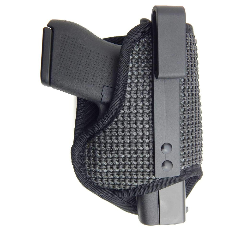 Active Pro Gear IWB Push Draw Belt Clip Concealment Holster for Gun Concealed Carry | Inside Waistband Conceal Carry Belt Holsters | Made in USA (MT Size, Right)
