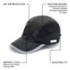 BUILTCOOL Adult Cooling Baseball Hat  Men & Women Moisture Wicking, Mesh Back, Lightweight, Performance Ball Cap for Fishing, Hiking, Kayaking, Golf, One Size, Black view 2