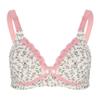 Breastfeeding Bra, Cotton Pre Opening Button Breast Feeding Bra Maternity Nursing Bra Sleep Bras with Lace Trim for Pregnant Women(38 85) view 1