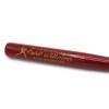 The Wedding Party Store Personalized Mini 18'' Wood Baseball Bat - Custom Groomsmen, Birthday, Team- Engraved (Red) view 4