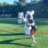 Elevate 11th Man Inflatable Lacrosse Goalie Shot Blocker and Dodging Dummy - Dodge and Shoot with This New Lacrosse Goal Target Training Aid w/Pump for Boys and Girls Lax Training Equipment view 2