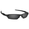Alphax Stealth Black Elite Polarized Replacement Lenses for Oakley Flak 2.0 XL OO9188 59mm Sunglasses view 3
