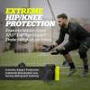 Storelli ExoShield Goalkeeper 3/4 Pants, High-Impact Protection, Sweat-Wicking, UV-Resistant Athletic Bottoms for Soccer & Heavy-Duty Sports, Black, Youth Small view 2