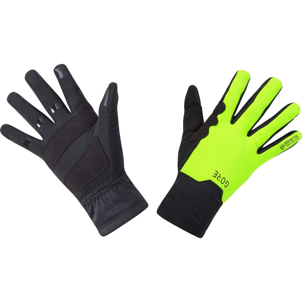 GORE WEAR Bike Wear Unisex M GTX I Mid Gloves, Black/neon Yellow, Large