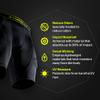 Storelli BodyShield Unisex Goalkeeper Sliders 2.0, High-Impact Protection, Sweat-Wicking, UV-Resistant Athletic Undershorts for Soccer & Heavy-Duty Sports | Black | Small view 4