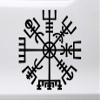 Minglewood Trading Sky Blue - Viking Compass Vinyl Decal V1 - Norse Vegvisir Magic Rune Pagan - Die Cut Sticker - 5w x 5h inches view 1