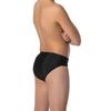Flow Swim Briefs  Boys Brief Style Swimsuit Sizes 21 to 32 in Black, Navy, and Blue (Black, 21 (20" - 21" Waist)) view 4