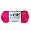 Derby Laces CORE Narrow 6mm Waxed Lace for Figure Skates, Roller Skates, Boots, and Regular Shoes (Hot Magenta, 108 Inch / 274 cm) view 1
