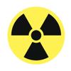 Toxic Nuclear Hazardous Waste Icon Vinyl Decal Bumper Sticker (8" Wide) view 1