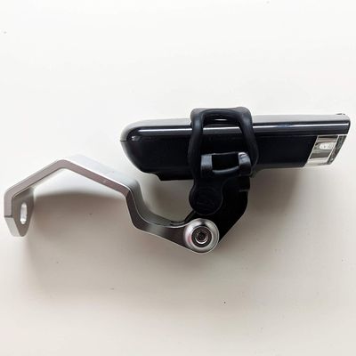 ERROR:#N/A Trigo Bike Headlight Mount for Brompton Cateye Gopro Action Camera Holder Silver