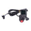 Tbest Thumb Throttle, Throttle with Display,12V 99V Thumb Throttle Speed Control Assembly for Electric Scooter Pocket Electric Thumb Throttle Throttle view 4