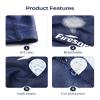 Firesara Fabric Swim Cap, High Elasticity Swimming Cap Keeps Hair Clean Breathable Fit Both Long Hair Short Hair, Swim Caps Woman Girls Men Kids One Size Hat view 2
