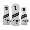 South Carolina Palmetto Sunfish Leather Golf Headcover Set 1-3-X Driver Fairway Hybrid view 1