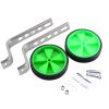 AYNEFY Children's Bicycle Training Wheels, Kids Bicycle Training Replacement Stabilizer Wheels Universal Bicycle Training Wheels 12-20" Children Bike Side Wheels Stabiliser Mounted Kit (Green) view 1