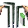 ALIEN PROS Golf Grip Wrapping Tapes (3-Pack) - Innovative Golf Club Grip Solution - Enjoy a Fresh New Grip Feel in Less Than 1 Minute (3-Pack, Black Cubic) view 1