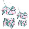 Baby Girls Swimsuits Mommy and Me Swimsuits 2 Pieces Family Matching Swimsuit view 2
