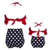 Baby Girls Swimsuits Mommy and Me Swimsuits 2 Pieces Family Matching Swimsuit view 3