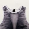 Triathlon Tri Suit Men's Race Cycling Skinsuit Gel Pad Outdoor Jumpsuit Grey XXXL view 4