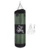 Heavy Punching Bag,Training Boxing Bag with Chain for Adults Men Women(Empty) (100cm-Green) Martial Arts view 1
