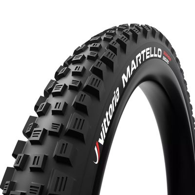 Vittoria Martello Mountain Bike Tires for Mixed Terrain Conditions - Enduro TNT 4C G2.0 MTB Tire - Tubeless Ready (27.5x2.8, Full Black)