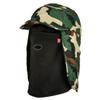 Airhole Unisex Tech Hat 5 Panel 3 Layer Cold Weather Hat/Facemask (Woodland, Medium/Large) view 1