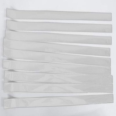 Pro-Tuff Decals 1" Wide Football Helmet Stripe 20 Mil Thick (Pack of 25) Helmet Tape (White)