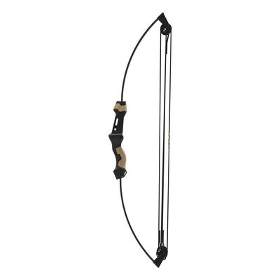 Barnett Centershot Compound Bow, Youth Bow Ages 5-8, 17lbs, with 2 Fiberglass Arrows, Hip Quiver, Mossy Oak Bottomland