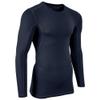 Champro Mens Long Sleeve Compression Shirt - Polyester Spandex, Navy, Large US view 2